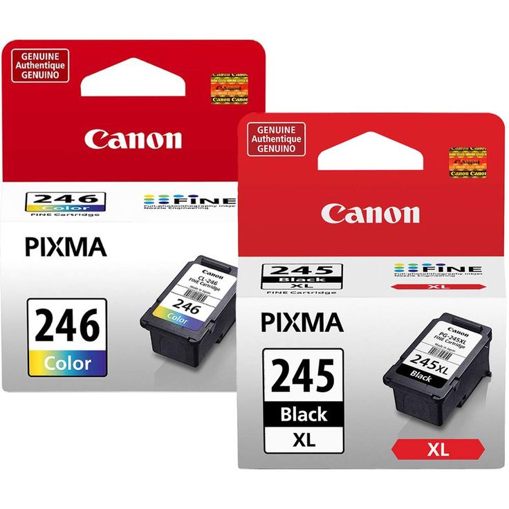Canon PG-245 XL and CL-246
